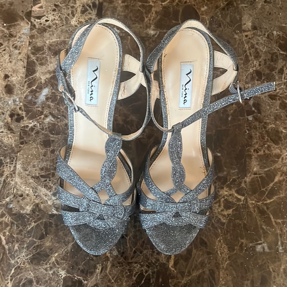 Nina New York stiletto with cosmopolitan leather sole